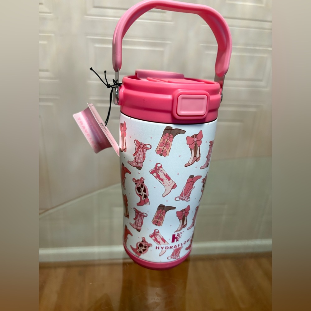 HYDRAFLOW  " Insulated 16 Oz Tumbler With Heavy Duty Handle 12 Hours Cold 6 Hot